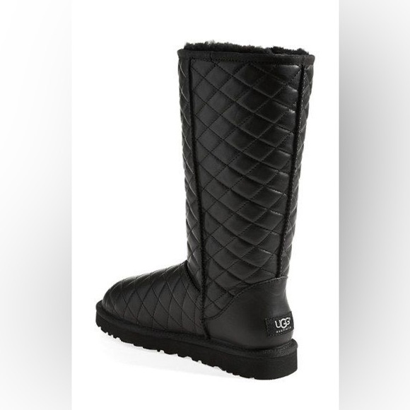 UGG •Tall Diamond Quilted Boots - Picture 1 of 11